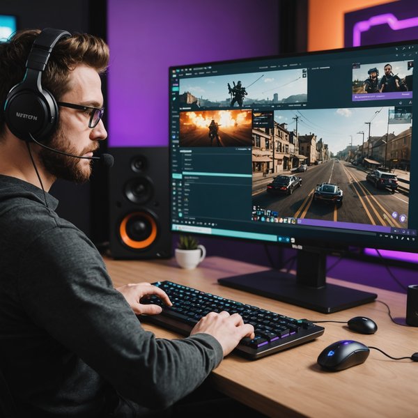 Quels sont les meilleurs logiciels pour la capture et le streaming de gameplay sur Twitch?